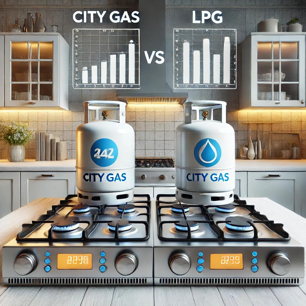 도시가스 lpg 열량비교