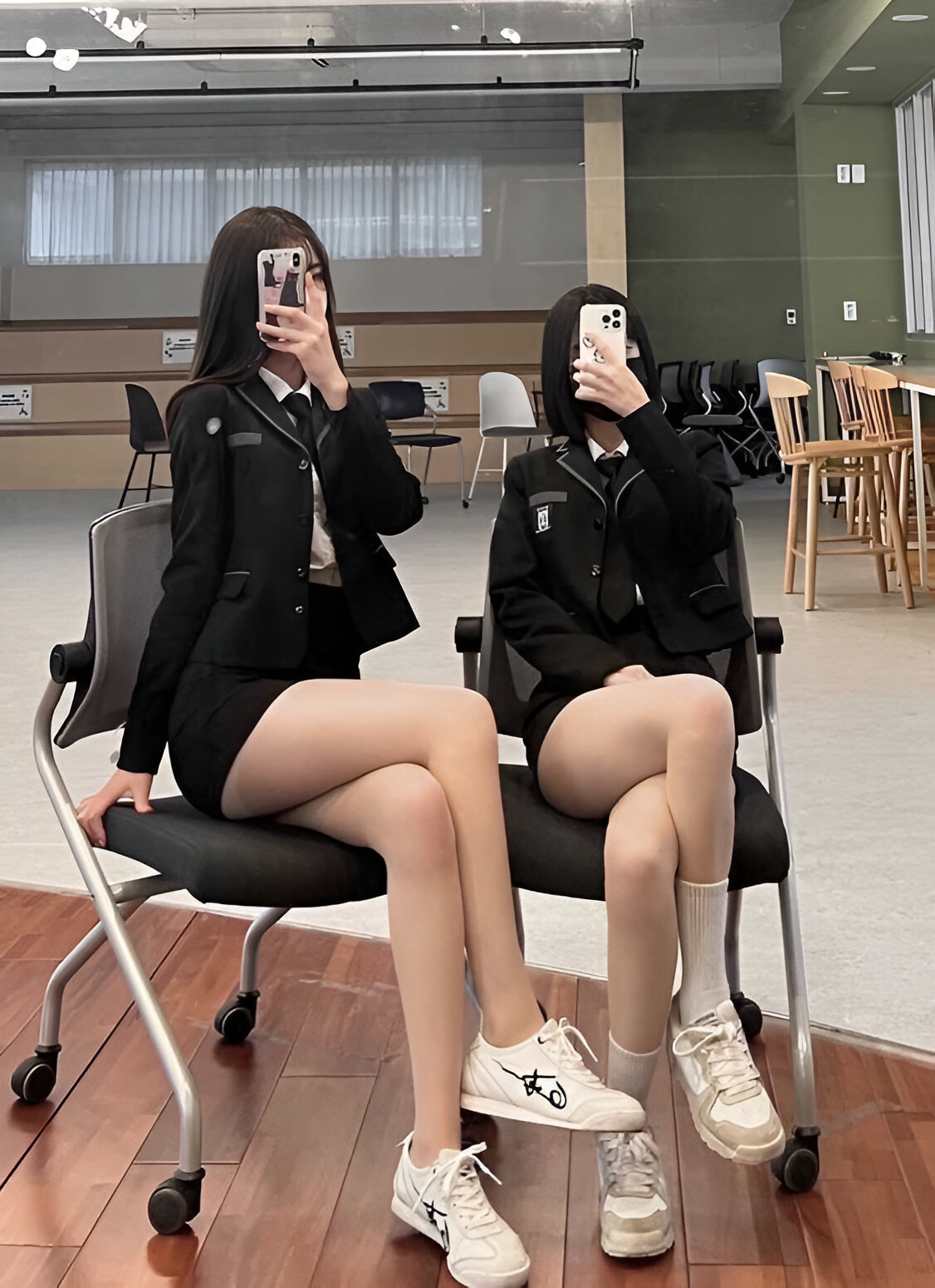 고딩  은꼴 은꼴ㅇㄲ) 고딩 (ㄱㄷㅇ) 교복 돌핀팬츠 모음 (9)