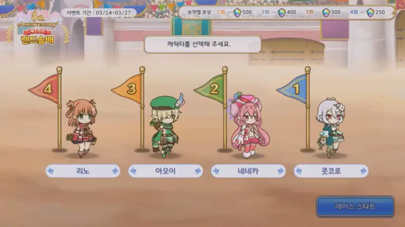 리노&#44; 아오리&#44; 네네카&#44; 콧코로