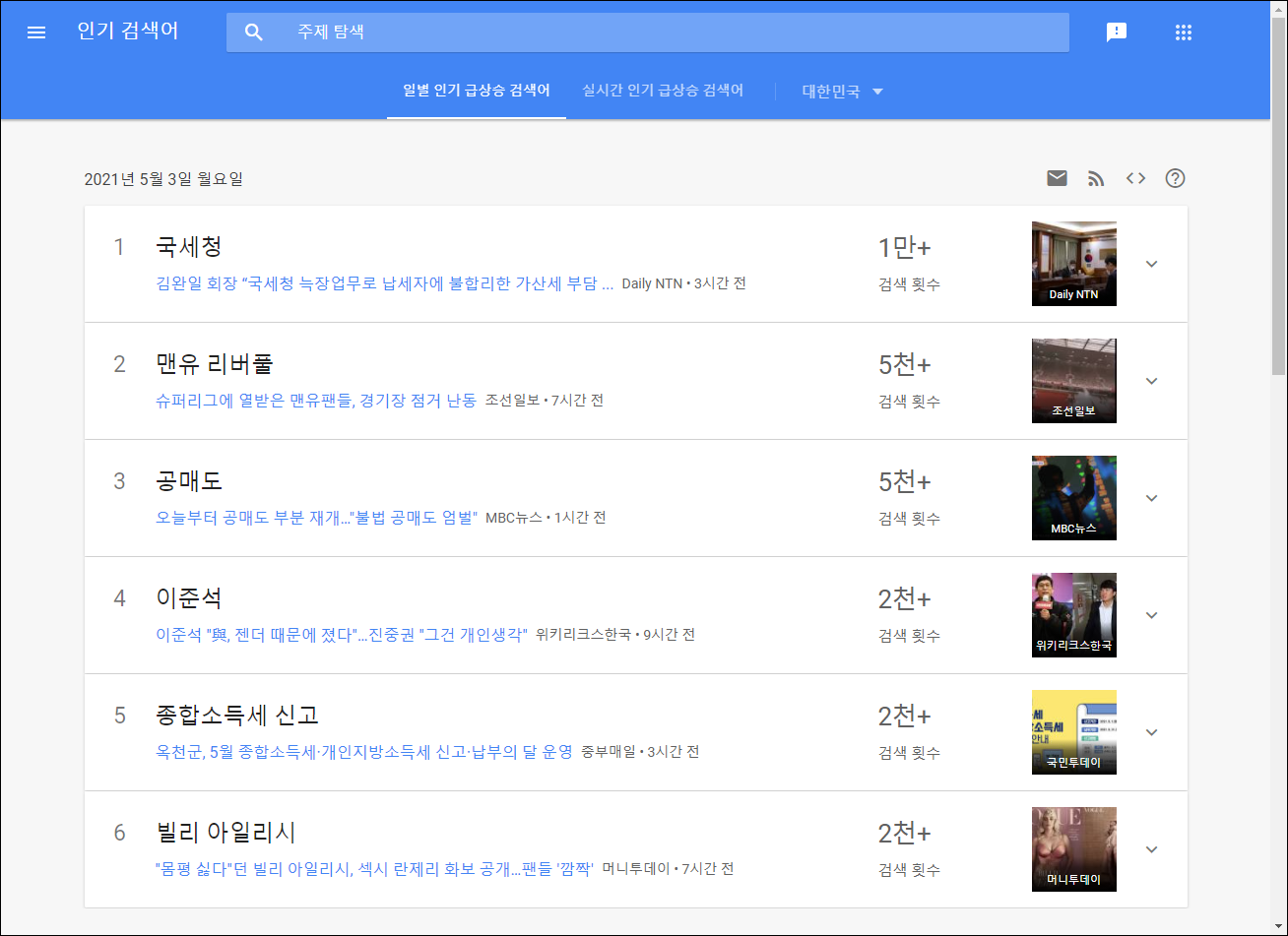 실시간 인기검색어 볼 수 있는 사이트 목록 모음 / 네이버 인기검색어 실시간 인기검색어 볼 수 있는 사이트 목록 모음 / 네이버 인기검색어