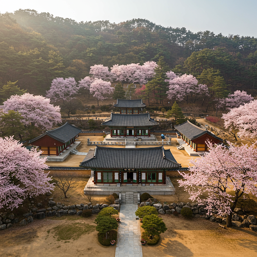 통도사 전경 사진
