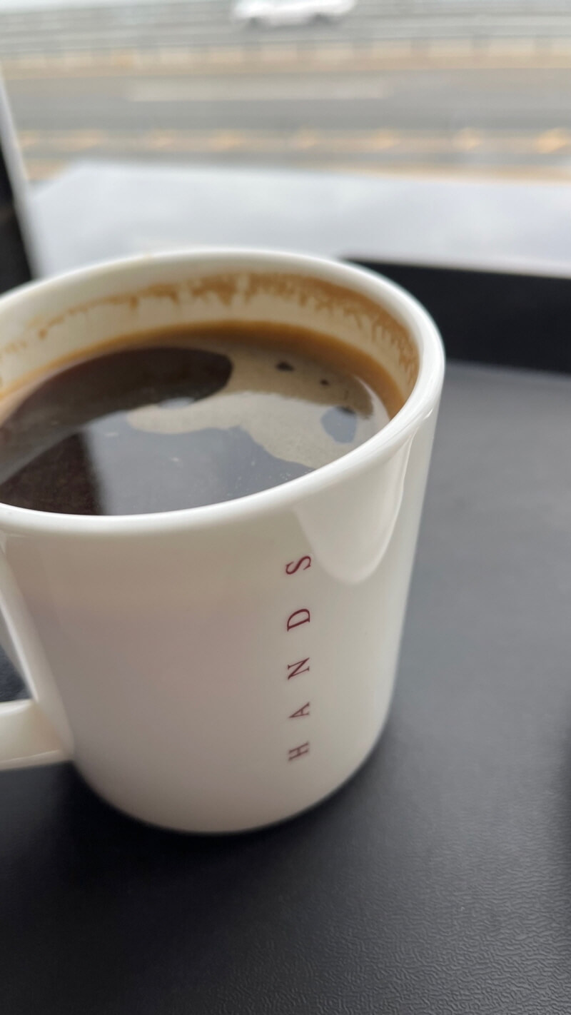 핸즈커피 남구미IC점에서 나온 롱 블랙