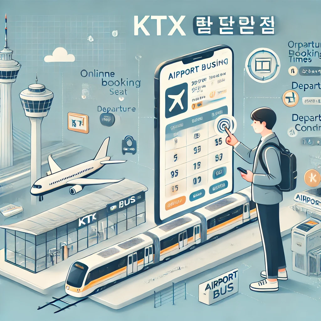 KTX 공항버스 예약&amp;#44; 코레일톡 공항버스 예약 2