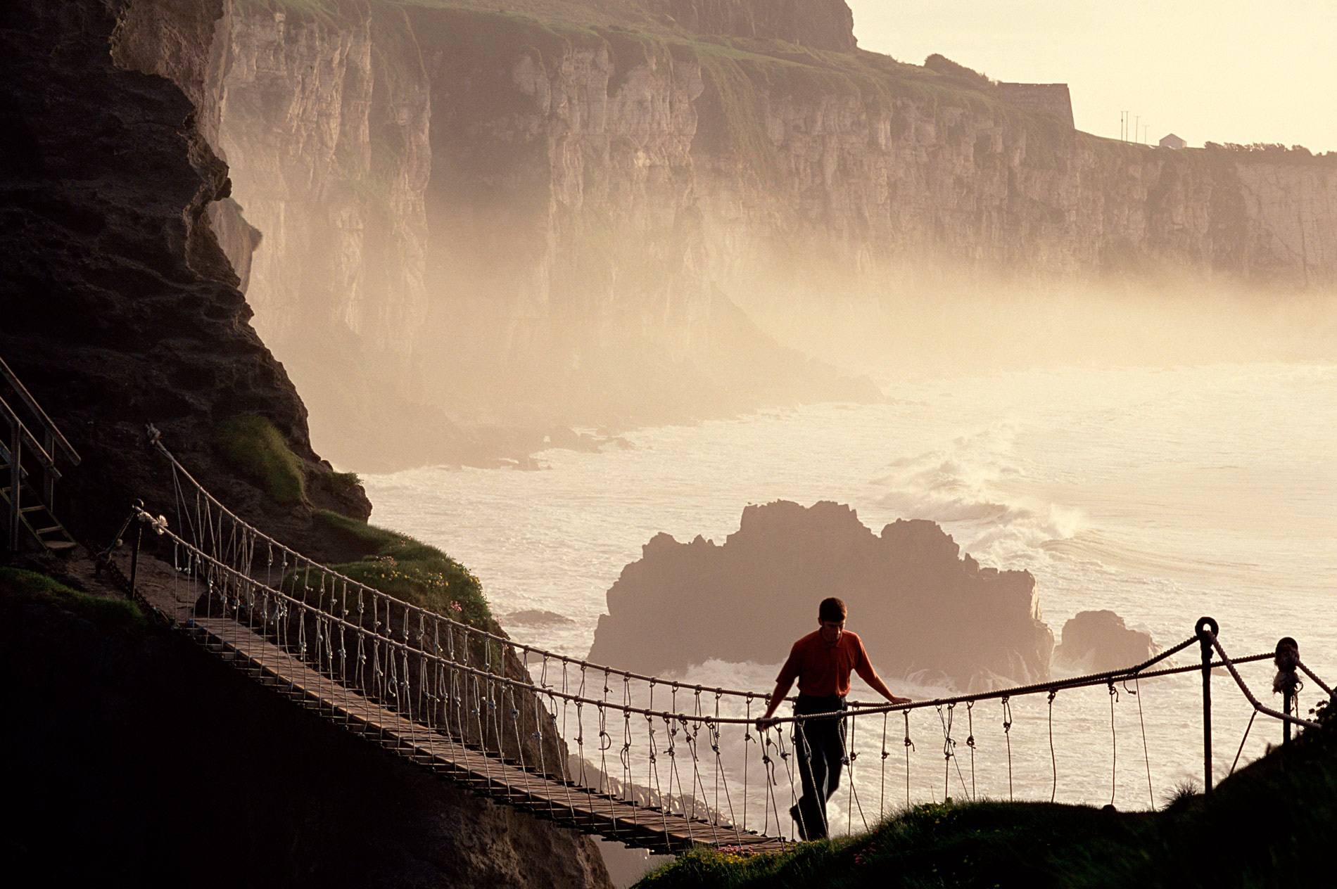 카릭아레이드 로프 다리(Carrick-a-Rede Rope Bridge)