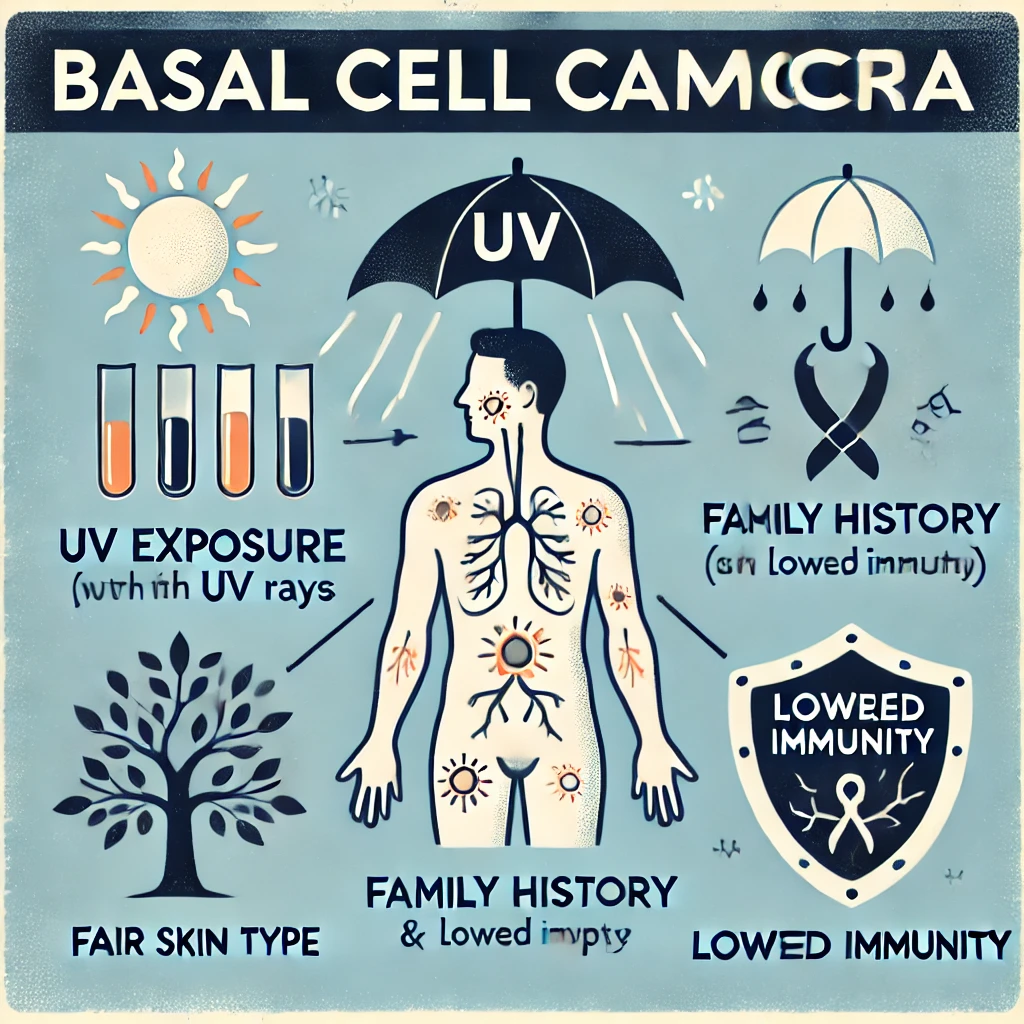 기저세포암 초기 증상과 생존률: 기저세포암의 원인과 위험 요소