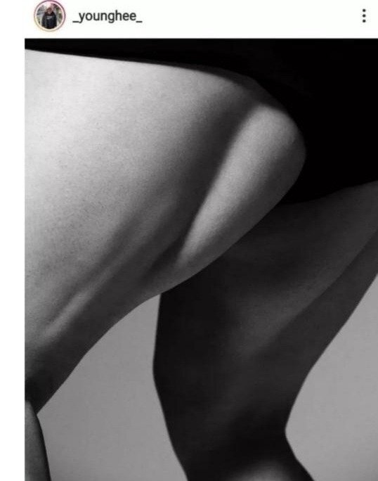  장미란의 후예라는 역도 요정의 허벅지 상태 ㄷㄷ
