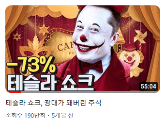  인간지표와 테슬라: 대중적인 심리와 주식시장 동향의 상관관계