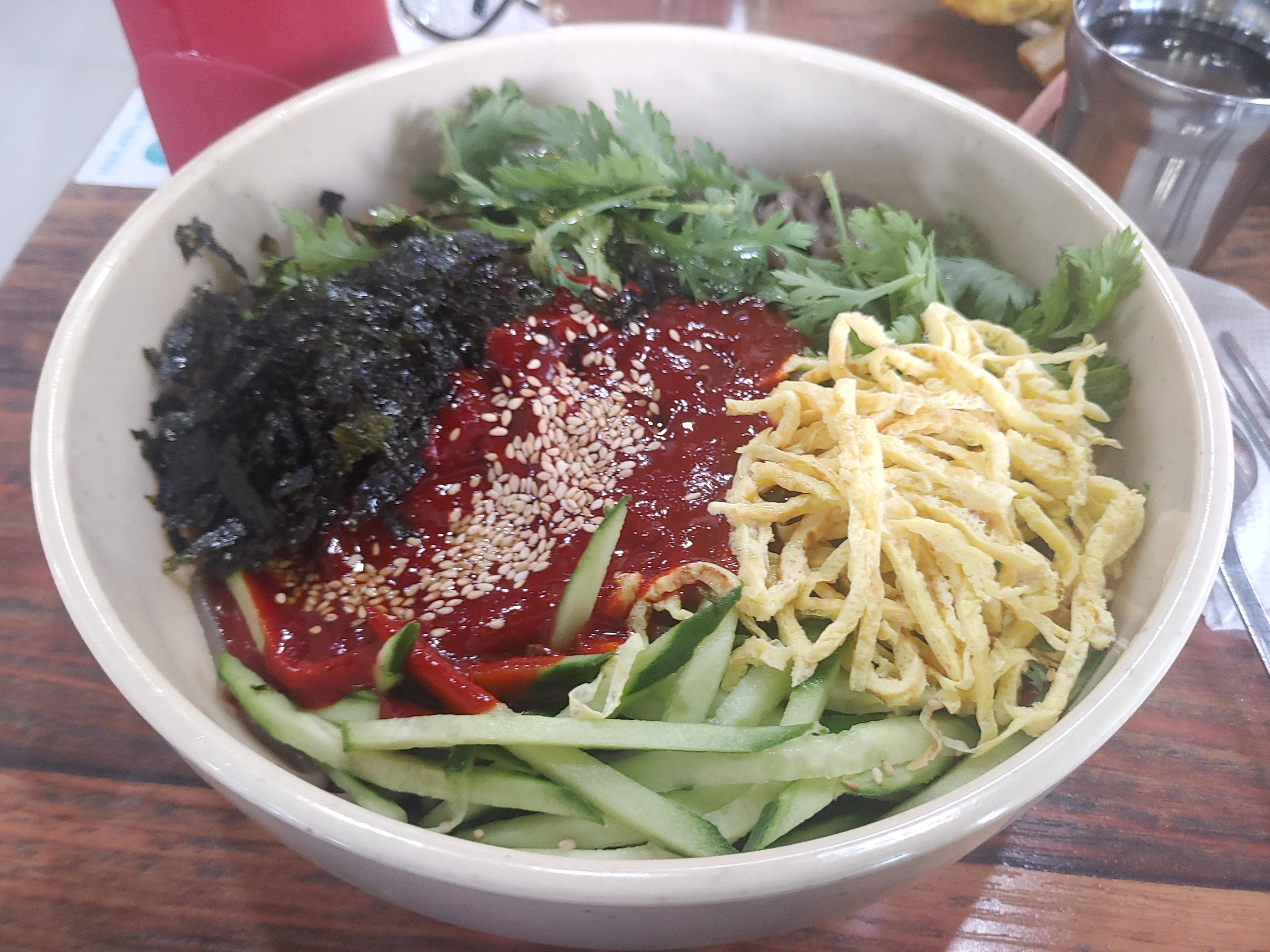  24시식당 메밀비빔이 맛있는 인천맛집 오목골 리뷰