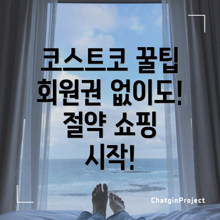 회원권 없이 코스트코 이용하는 방법