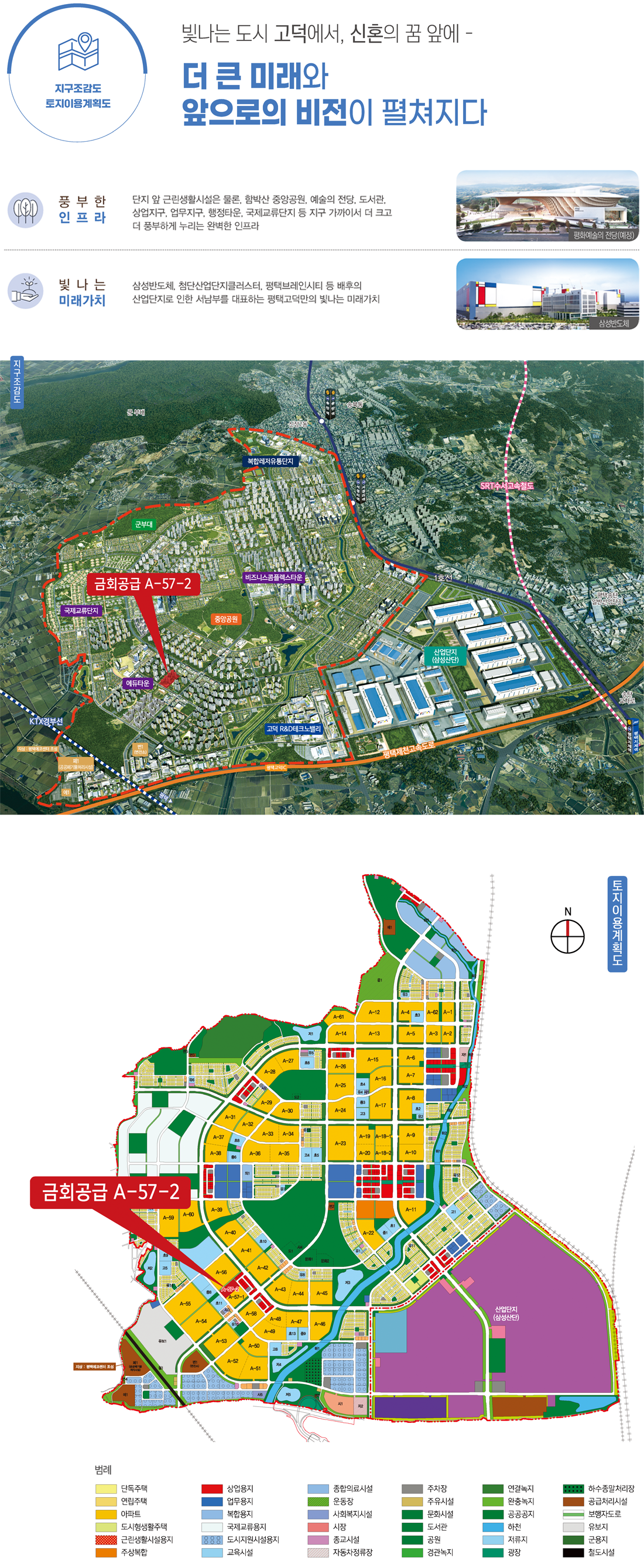 평택 고덕 A57-2 신혼희망타운 공공분양 - 입지 환경