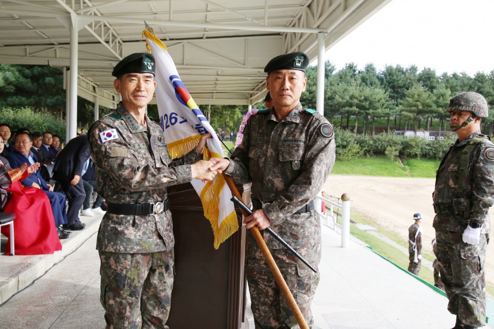학사9기 학사장교 출신 첫 사단장 최진규 소장 제26기계화보병 사단장 취임