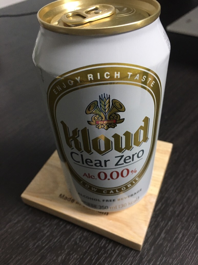 클라우드 무알콜 맥주 사진