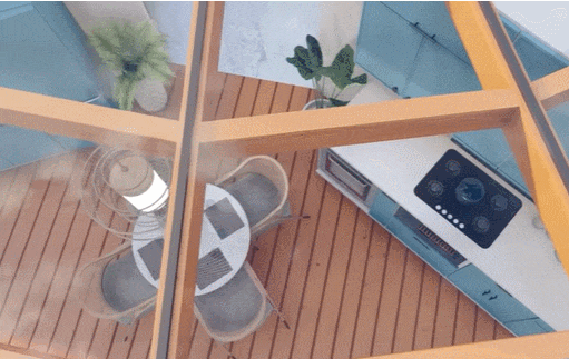 포틀랜드의 스몰 캐빈 에어비앤비 하우스 VIDEO: Cabin Airbnb House Tour - Shipping Container House