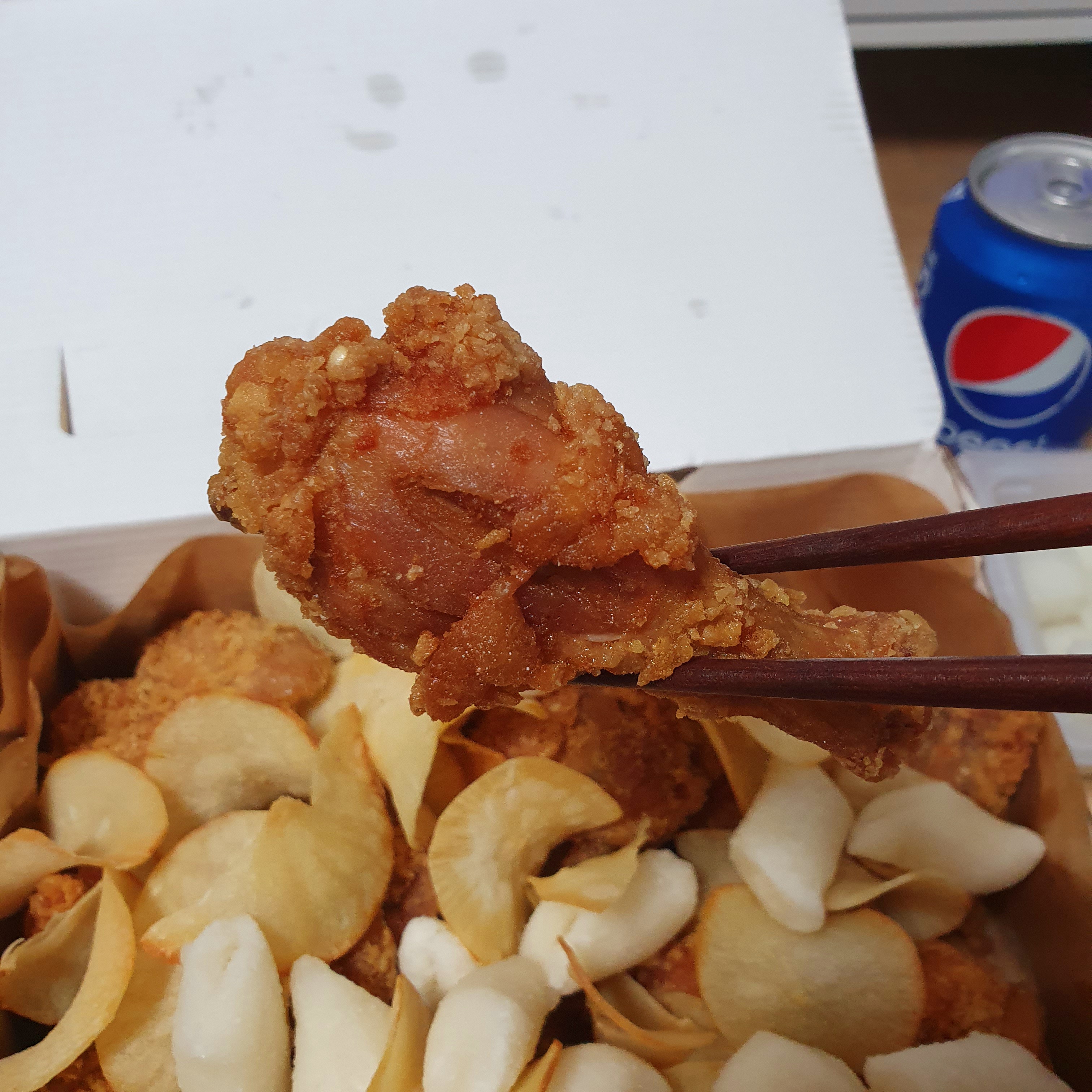  [배달 후기] 치킨 실번제를 아시나요? 바른치킨 현미바사삭