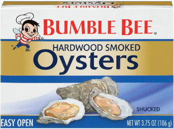 Bumble Bee Hardwood Canned Smoked Oysters&#44; 3.75 oz