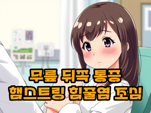 무릎-뒤쪽-통증-햄스트링-힘줄염-증상-원인