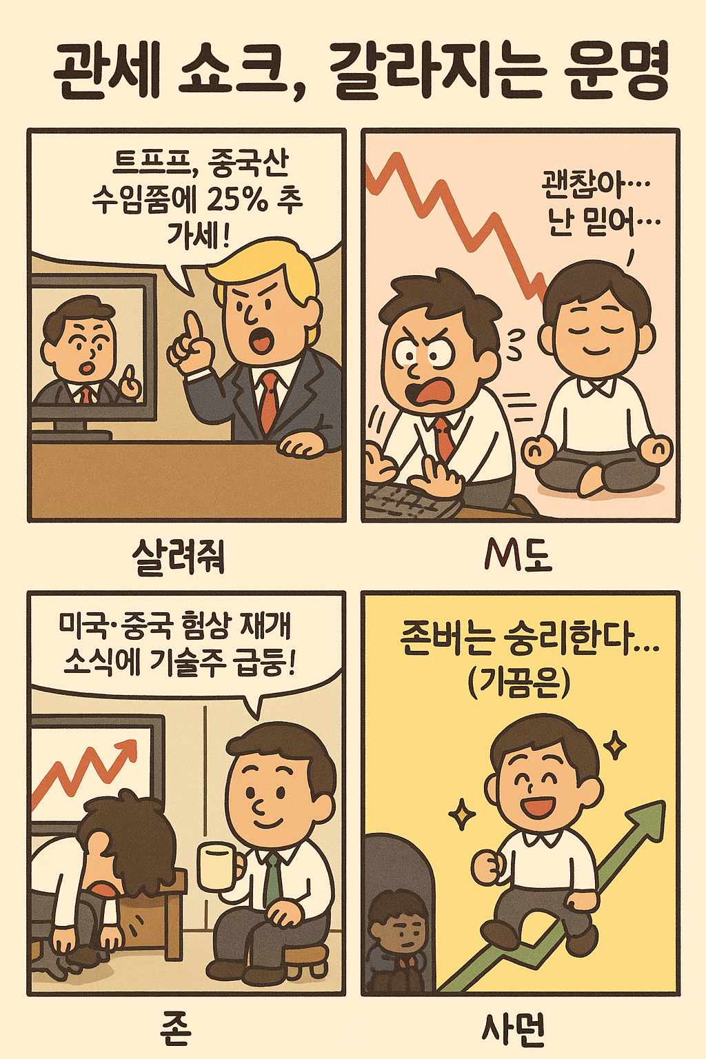 트럼프관세 짤