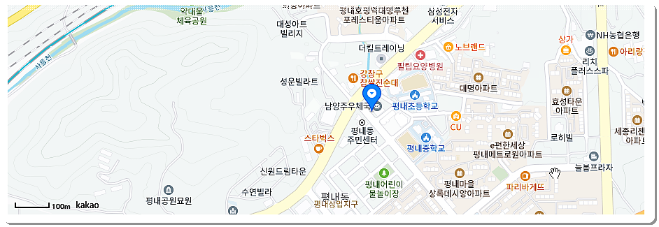 남양주우체국 위치 및 주소