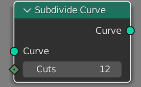 Subdivide Curve