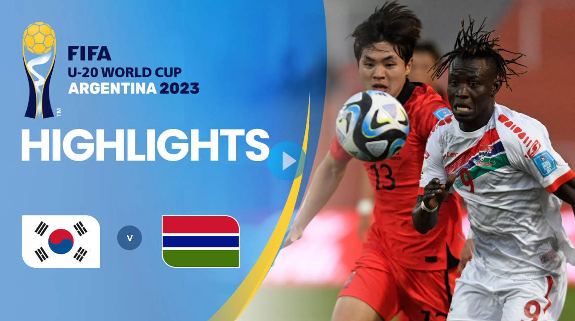  FIFA U20 아르헨티나 월드컵 1차 2차 3차 예선 결과 (경기하이라이트)