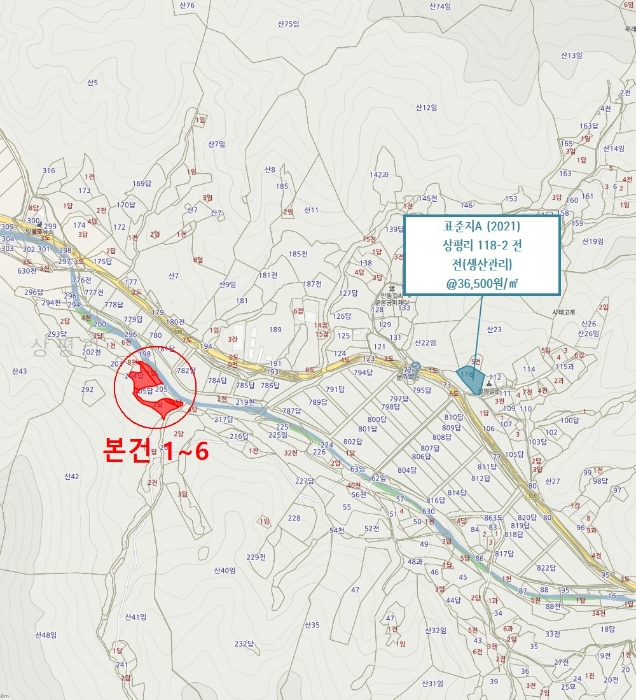 충주지원2021타경34007 가격참고도