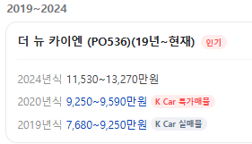 포르쉐 카이엔 중고차 시세