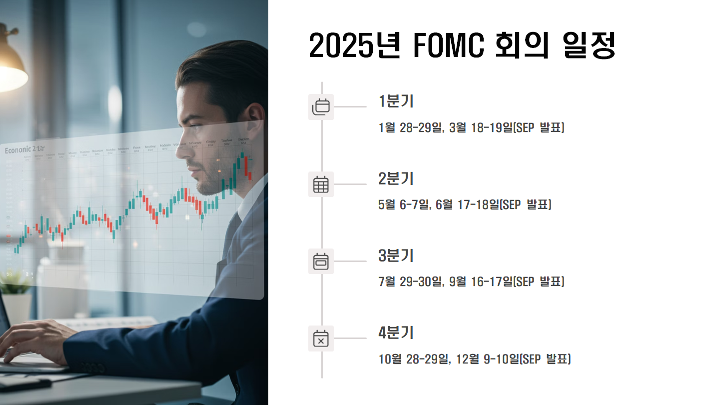 2025년 FOMC 회의 일정 설명