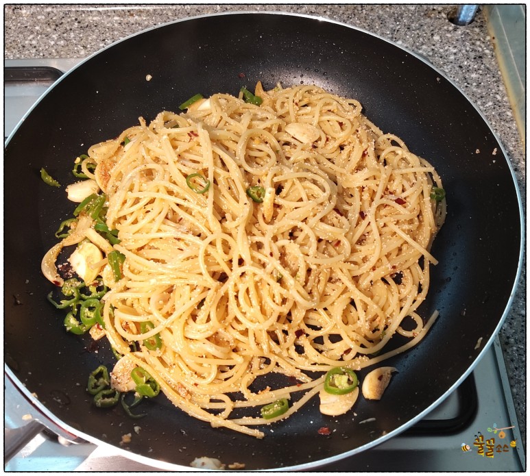 명란 파스타 명란파스타 만들기-명란오일파스타 8