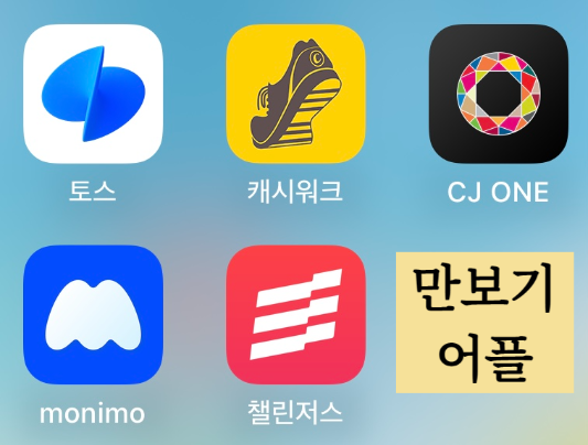  만보기 어플 5가지-만보걷기 앱테크, 걷기운동으로 커피마셔요