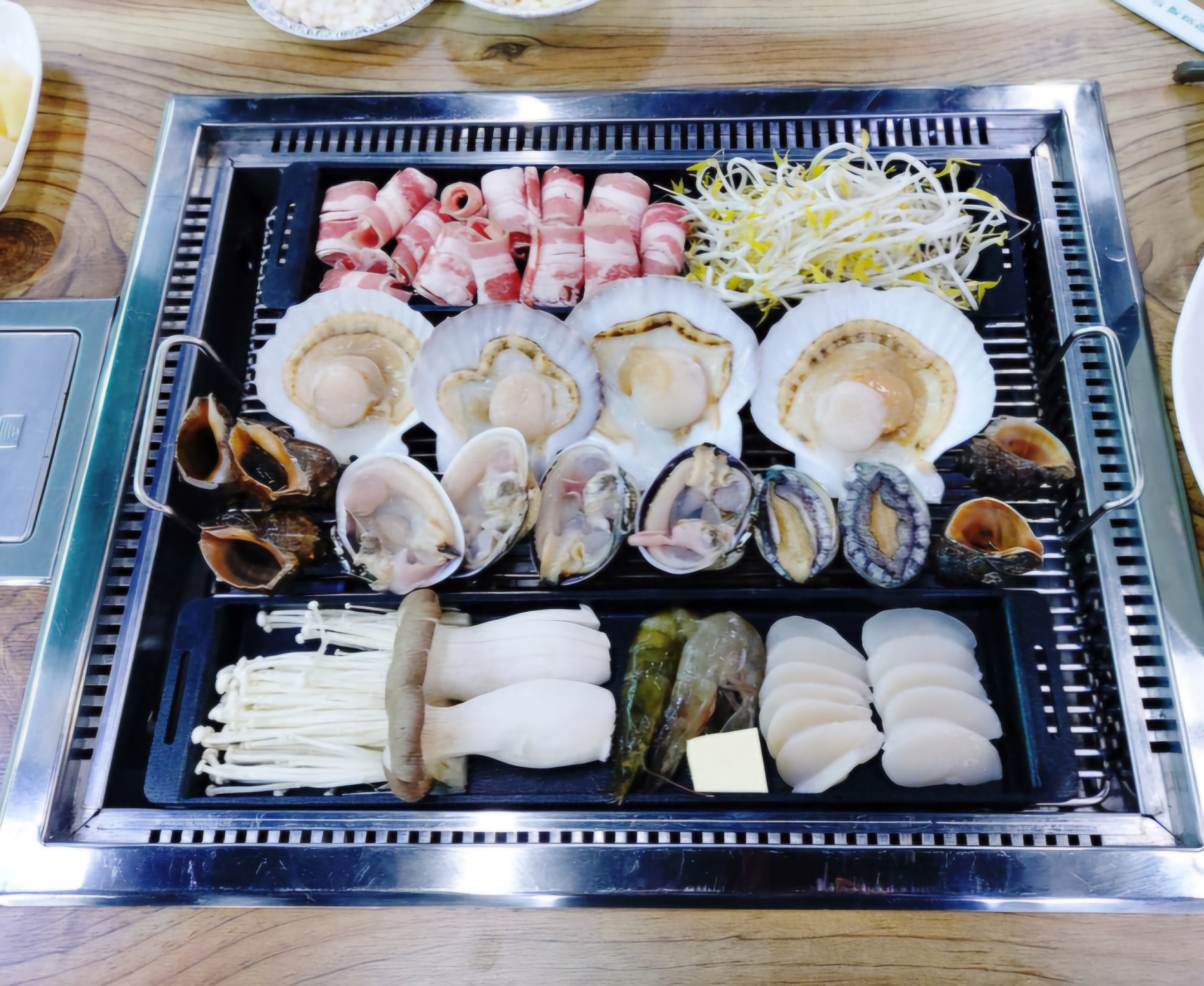 바다회조개구이 이미지