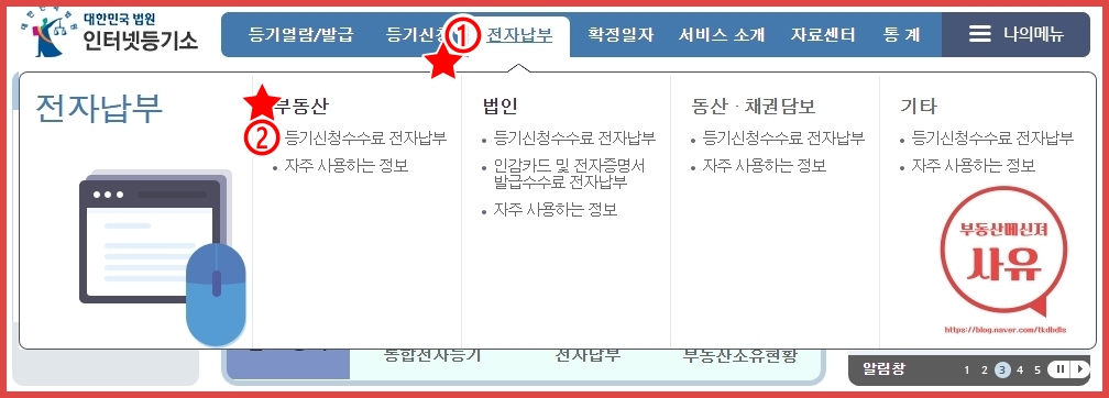 등기신청수수료