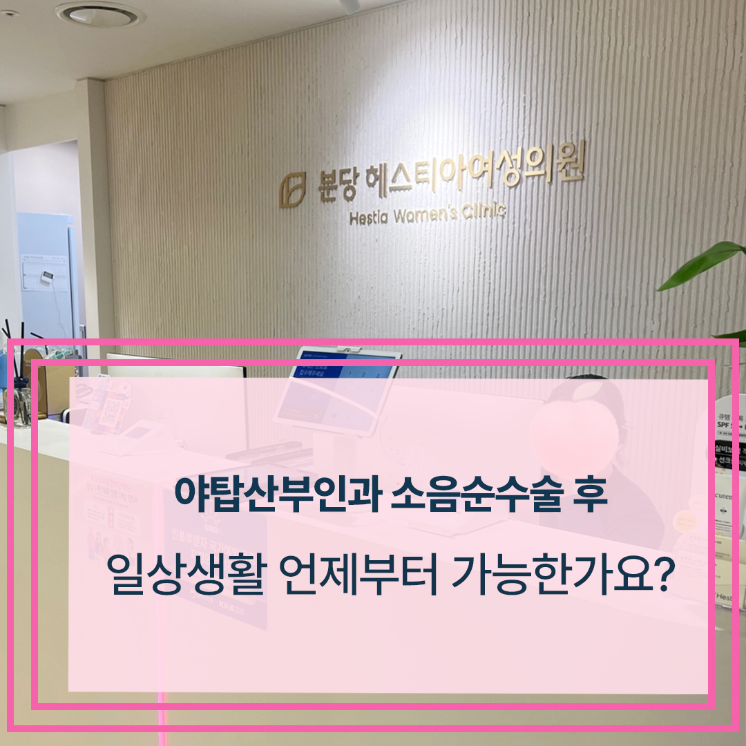야탑산부인과
소음순수술