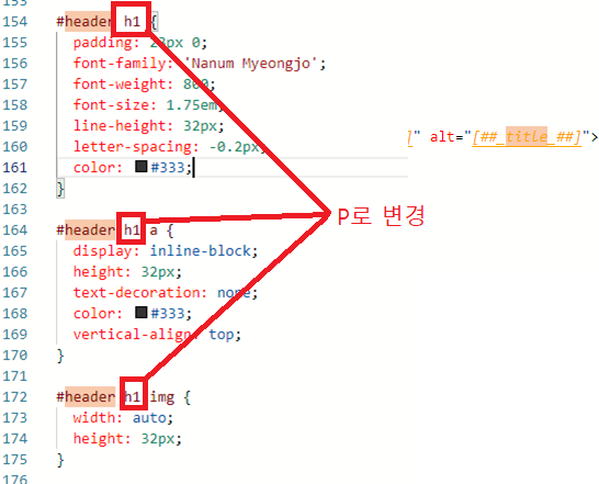'h1 요소가 2개 이상 발견' 증상 및 해결방법 수정방법