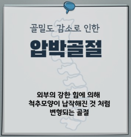 압박골절이란