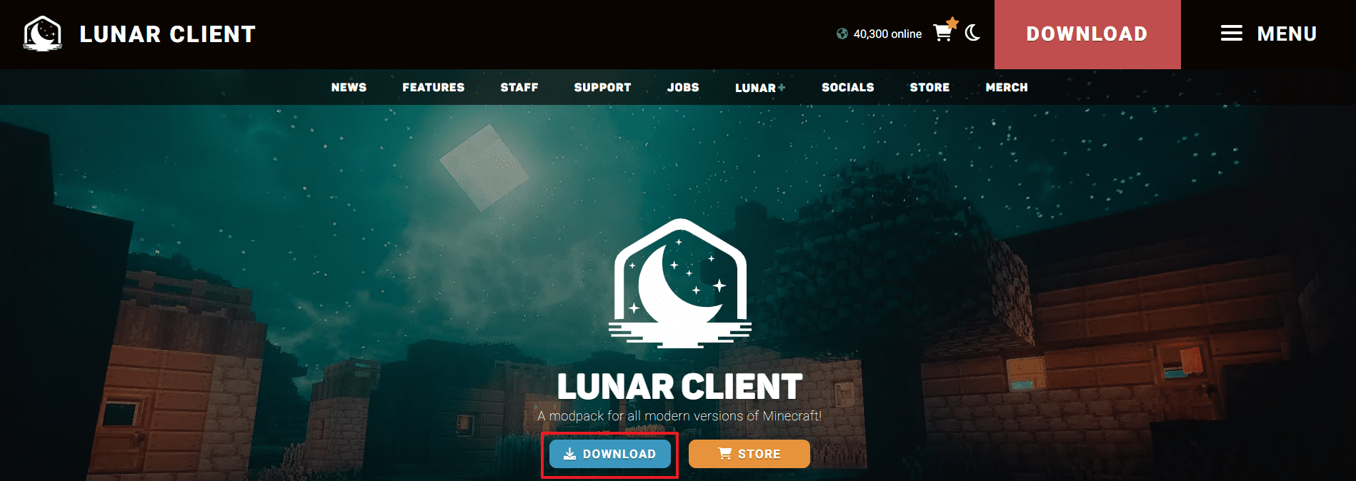  마인크래프트 루나 클라이언트 다운로드 방법 (Lunar Client)