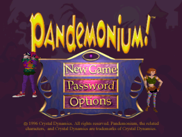  BMG Interactive Entertainment - 펜더모니엄! 북미판 Pandemonium! USA (플레이 스테이션 - PS - iso 다운로드)