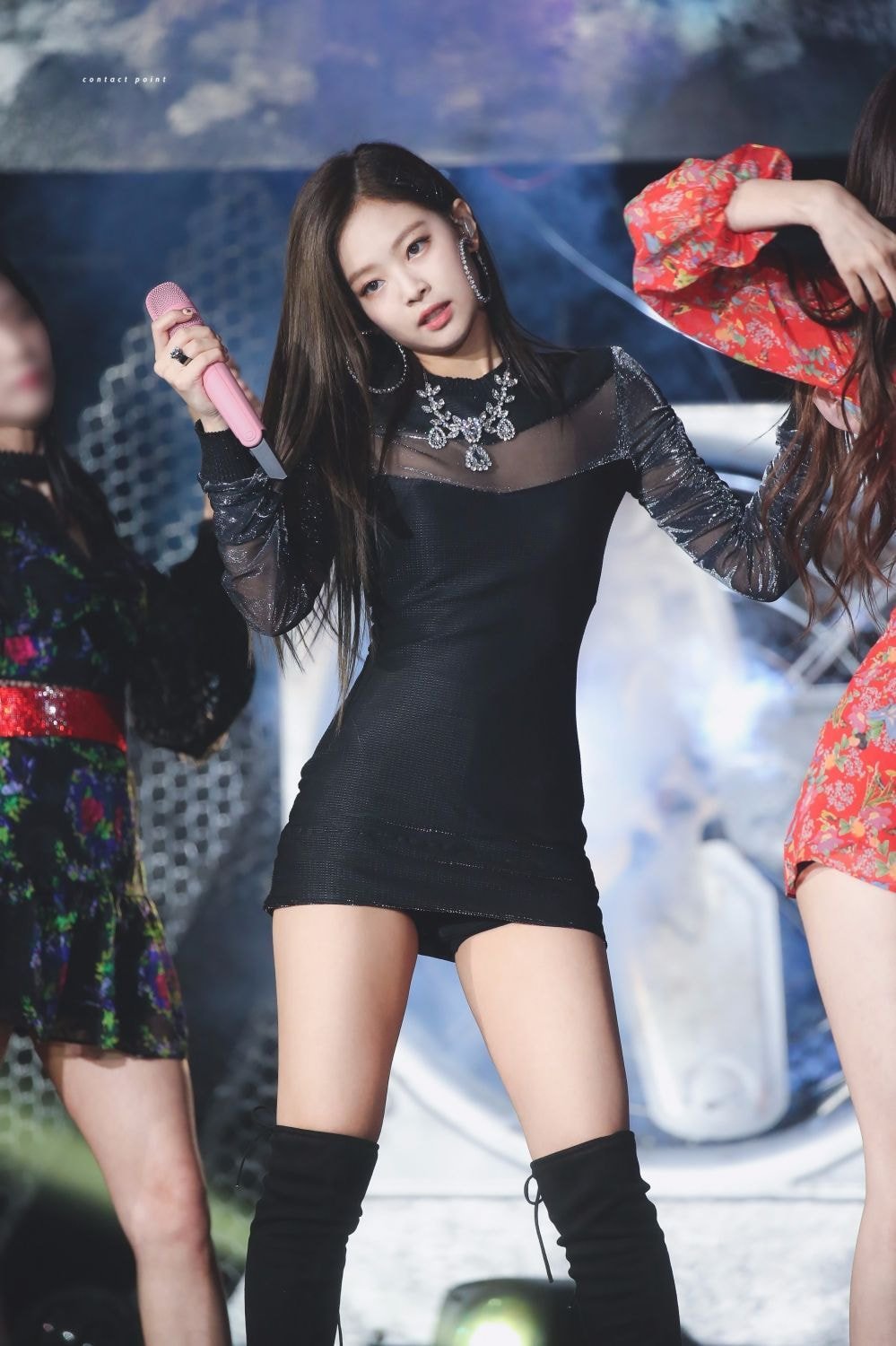  블랙핑크 제니 코디 일하는 무대의상 스압 50장 - 2