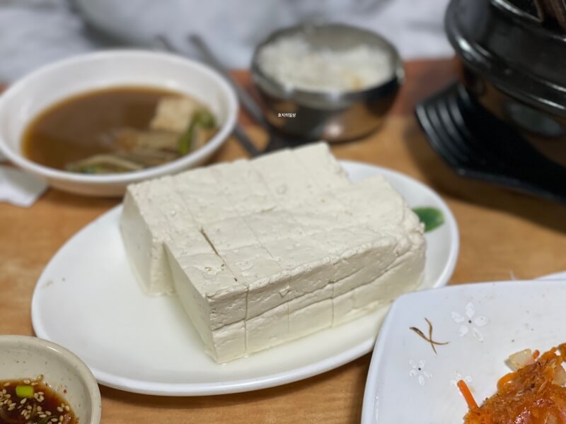 홍천 알파카월드 맛집 숲속두부마을 - 메뉴 모두부