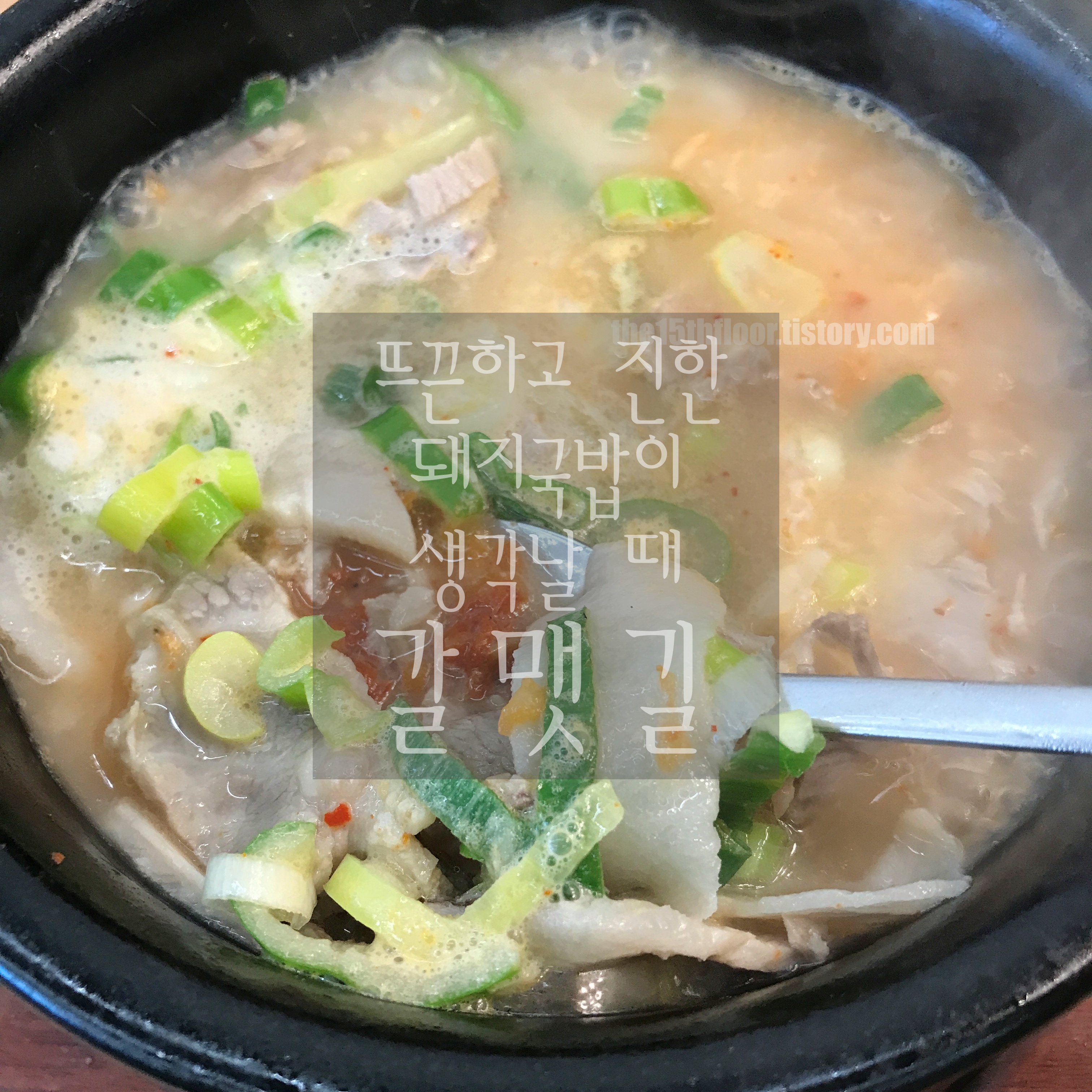  [경남 양산 '갈맷길 돼지국밥'] 뜨끈하고 진한 돼지국밥이 생각날 때!  (feat. 남양산 IC 빠지기 전 마지막 맛집)
