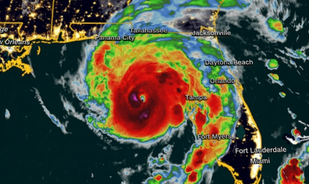  초비상 플로리다 '허리케인 이달리아': 폭풍 해일과  치명적인 이유 그리고 대책 LIVE: Hurricane Idalia strengthens to category 4 storm, approaching landfall
