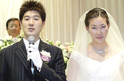  탤런트 한상진 여자 농구 코치 박정은 부부 화제