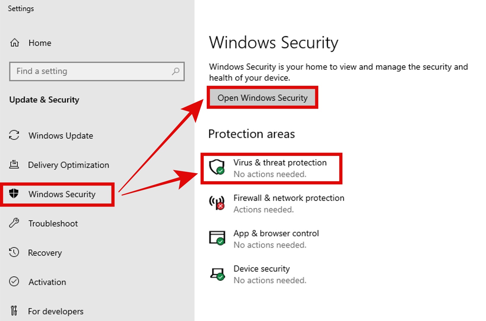 Windows Server 2019 Defender