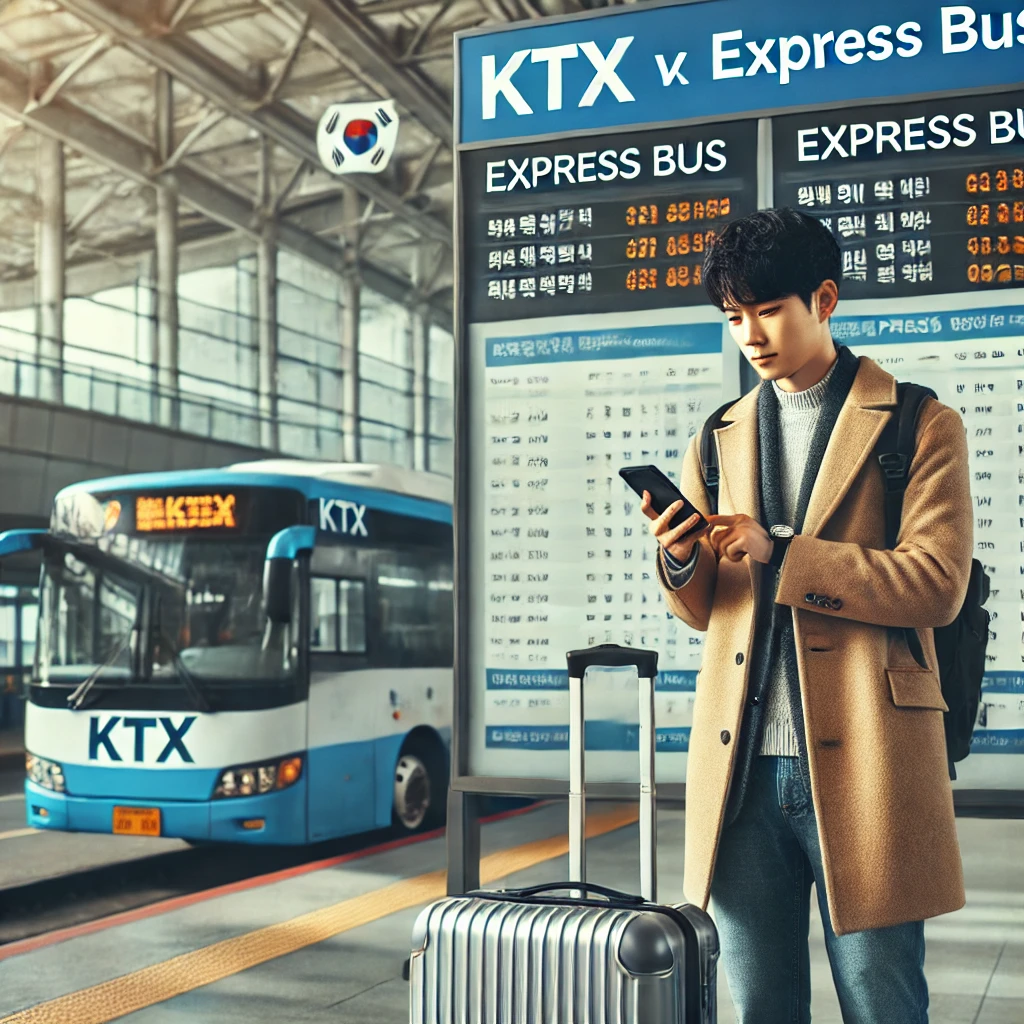 고속버스 vs. KTX, 장거리 이동 시 어떤 것이 더 효율적일까?