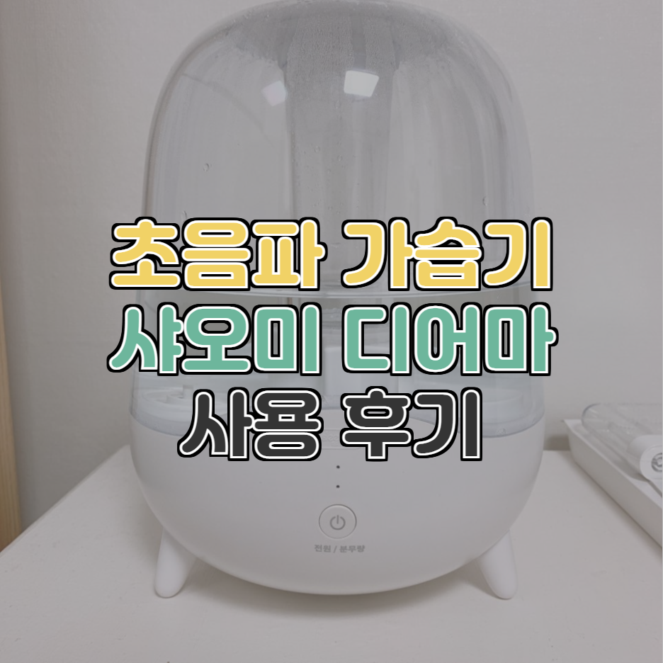  초음파 가습기 샤오미 디어마 가습기 DEM-F325 한 달간 사용해본 후기