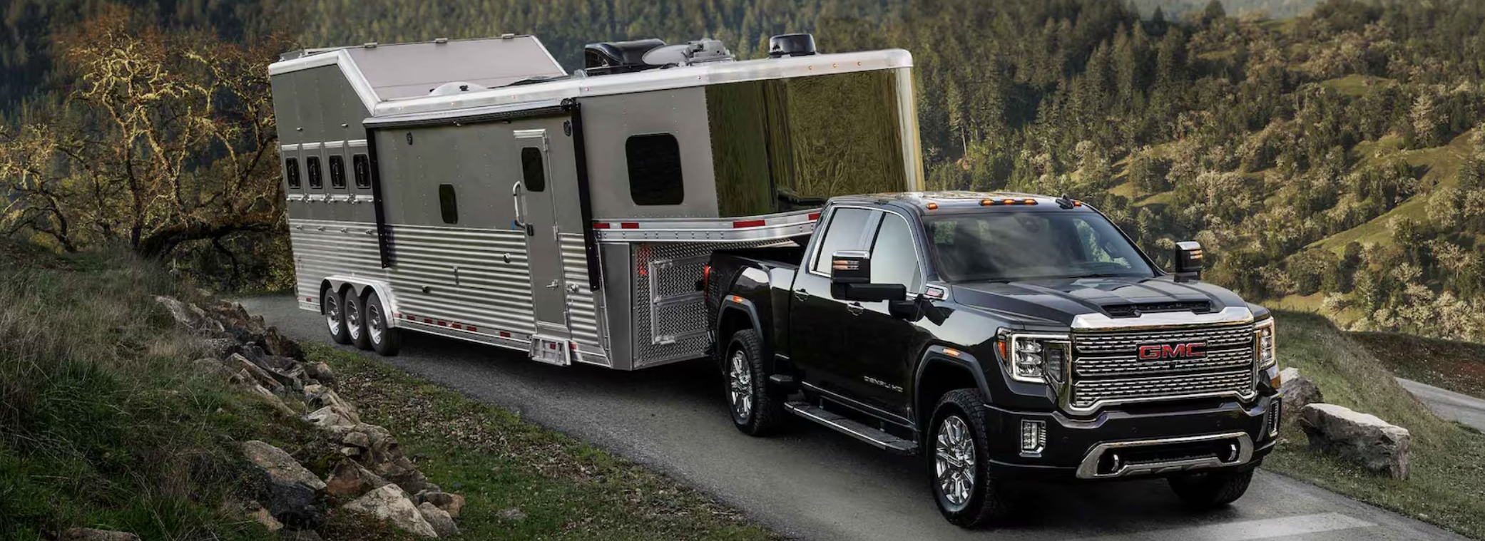 GMC Sierra with Trailer