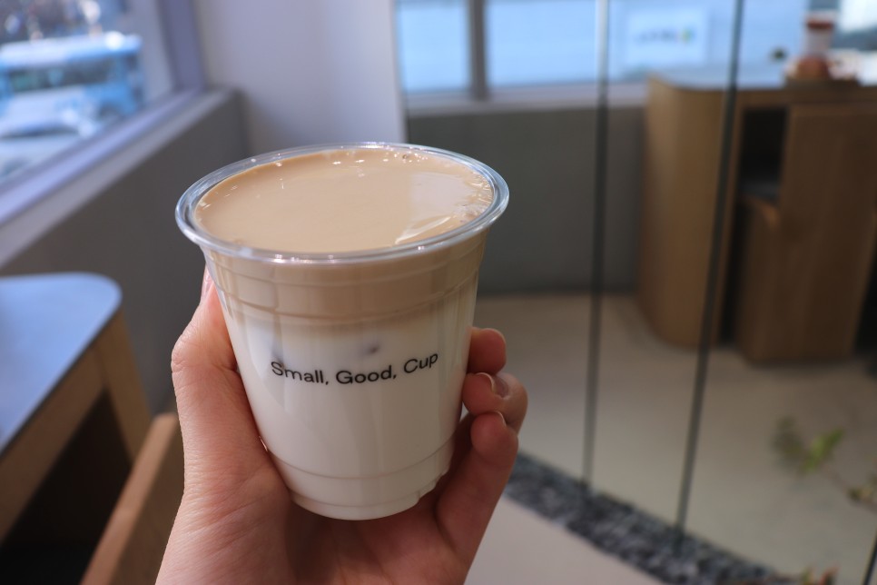 커피숍 스몰굿커피 동의대점 너티밀크가 맛있던 부산 21