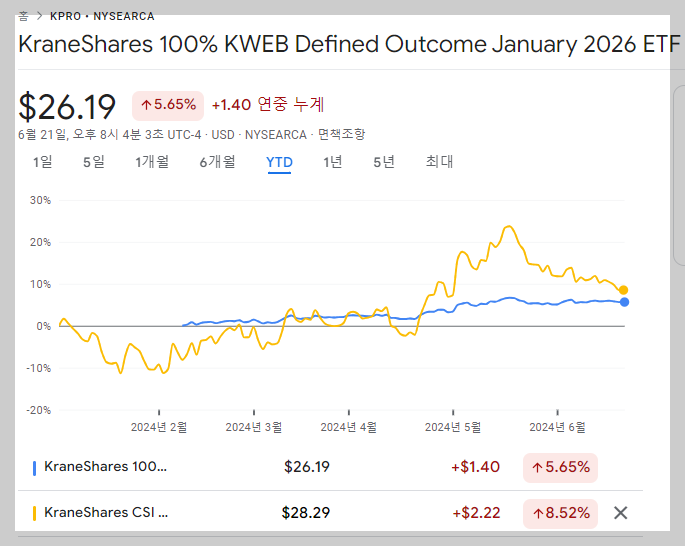 중국 인터넷 시장에 투자하는 KWEB ETF vs KPRO ETF 수익률 비료