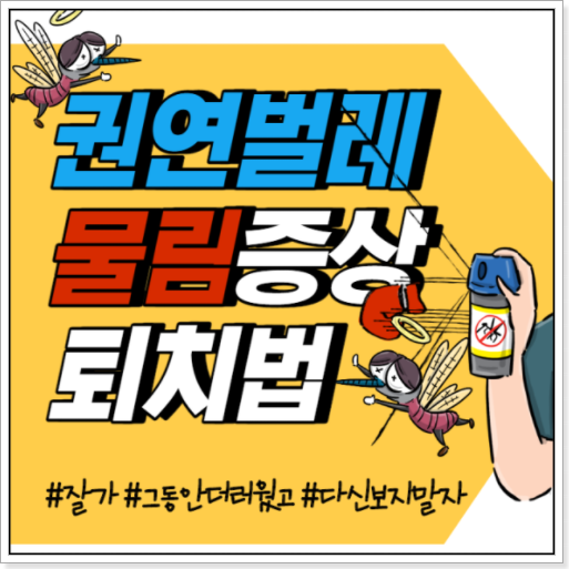  권연벌레 퇴치법 과 원인,물림 증상 예방 하기