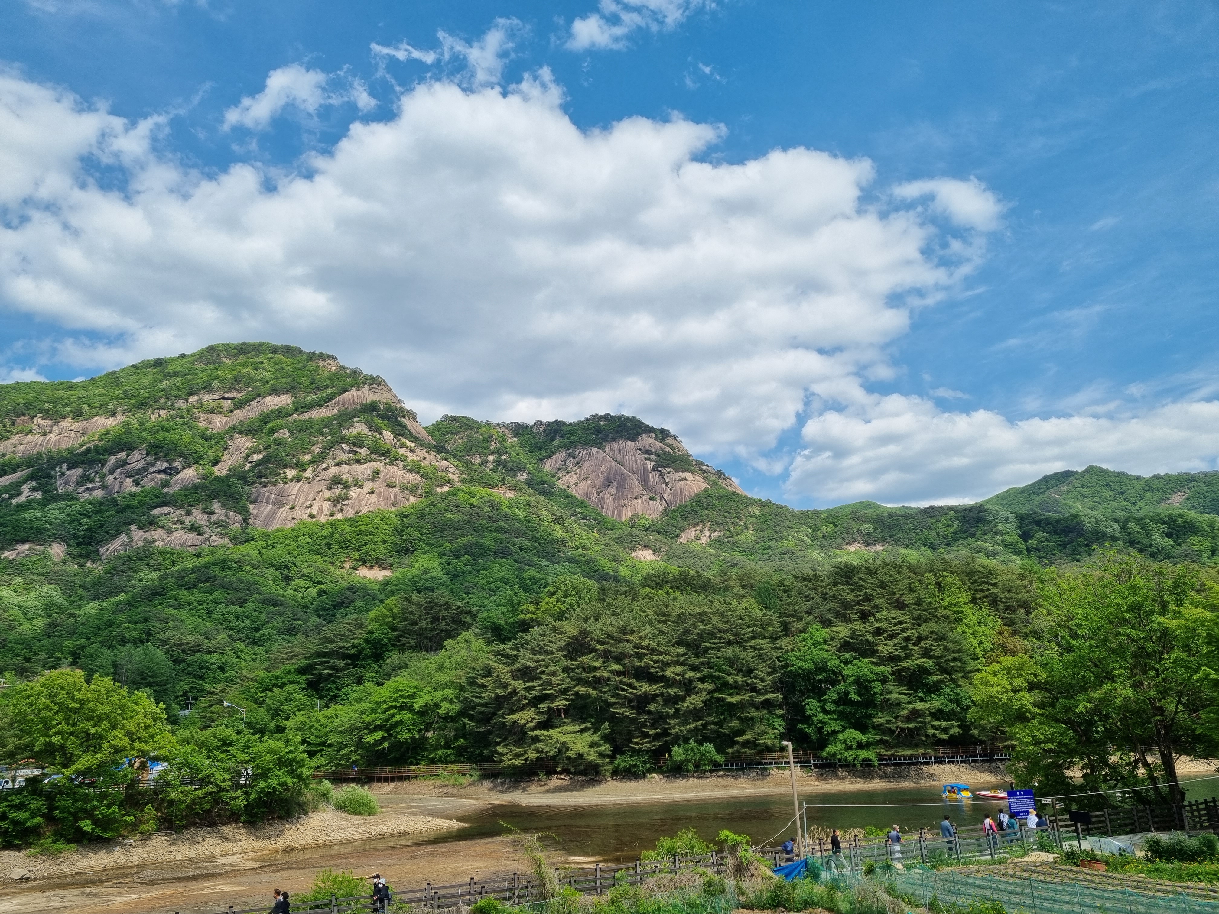 산정호수와 명성산