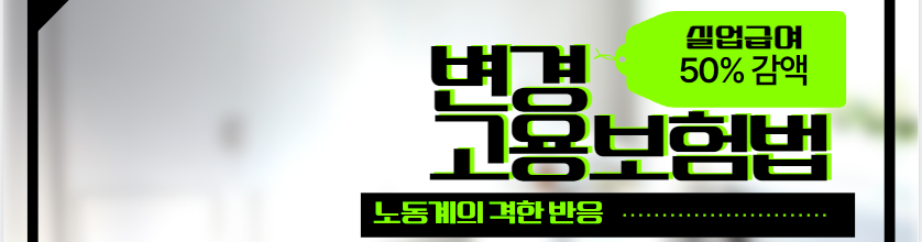  노동 시장의 불안정과 실업급여 반복 수급: 정부의 50% 감액 조치 해석